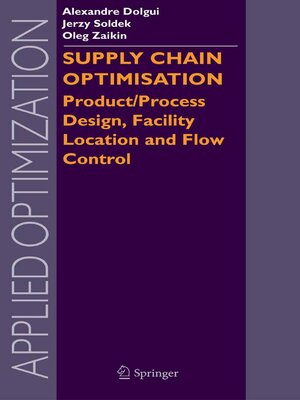 cover image of Supply Chain Optimisation